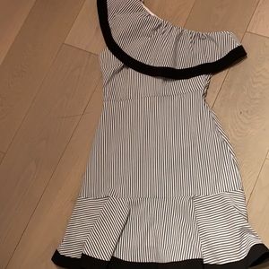 LUCY PARIS sleeveless asymetrical dress XS